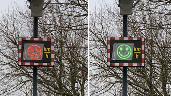 SPD beantragt zusätzliche „Smiley“-Geschwindigkeitsanzeigetafel